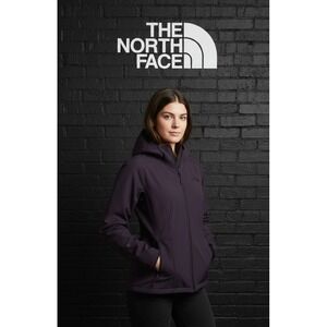 🔥 The North Face💜 Warm Winter Purple‎ Fleece Lined  Insulated hooded Coat M